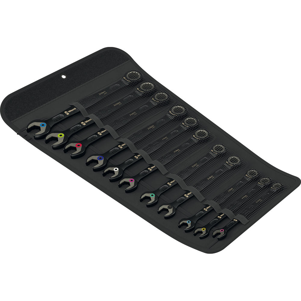 Wera Tools 6000 Joker Ratcheting Wrench Set 11pcs Black Edition