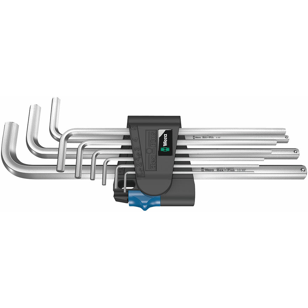 Wera Tools 950/9 L Hex-Plus HF 1 L-Key Set Chrome