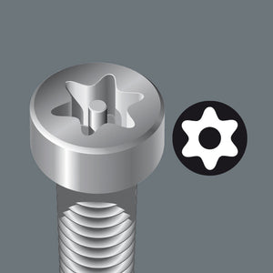 Wera Tools 867/1 Torx BO Bits With Bore Hole