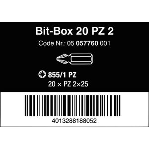 Wera Tools Bit Box PZ2x25