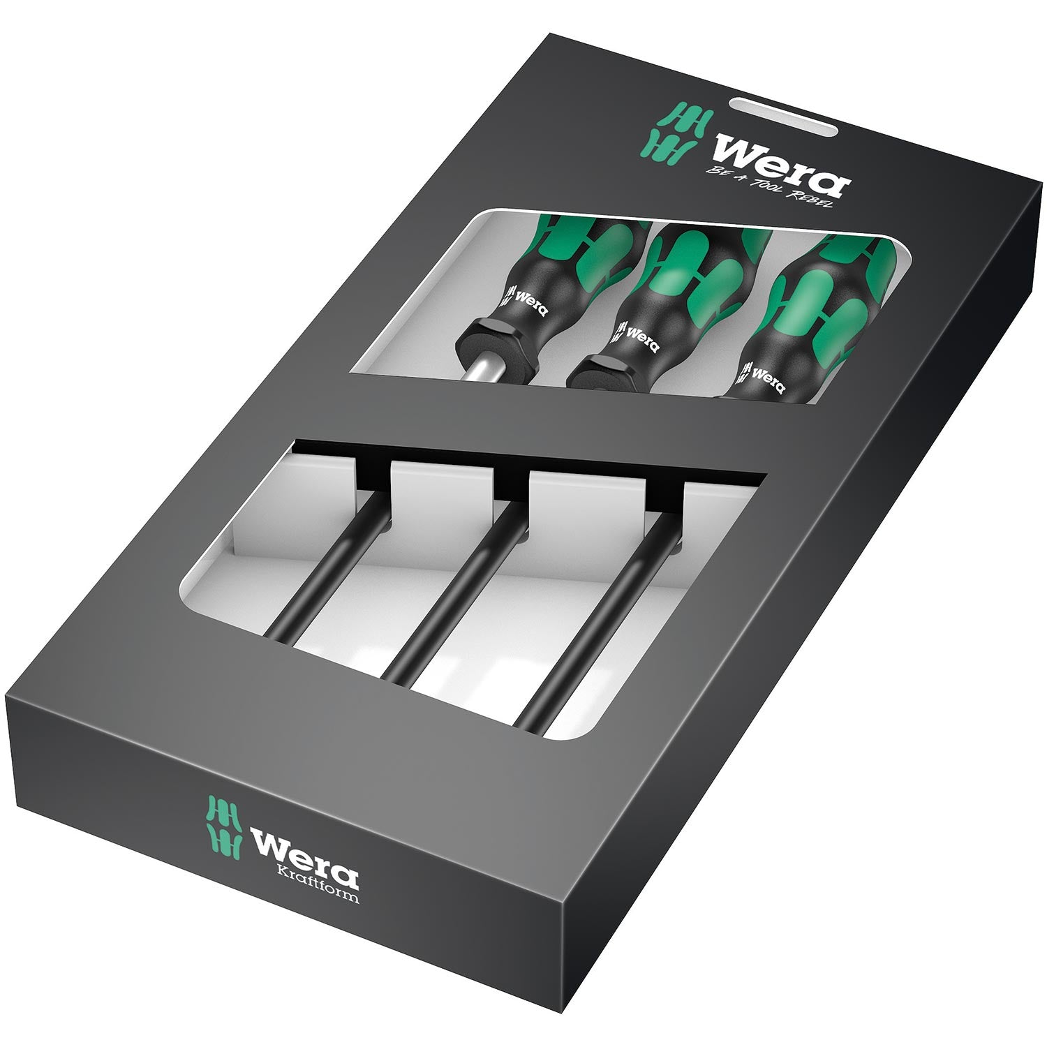 Wera Tools Hose Clamp Screwdriver Set 3pcs