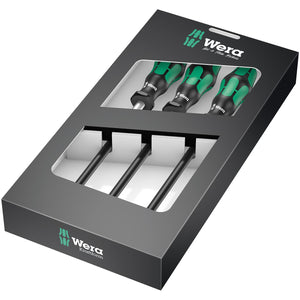 Wera Tools Hose Clamp Screwdriver Set 3pcs