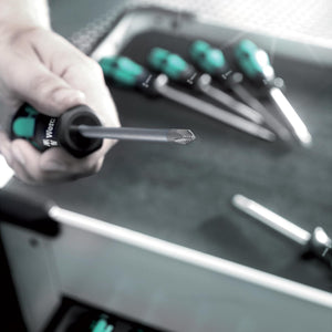 Wera Tools Rack Screwdriver Set Kraftform Plus 7pcs