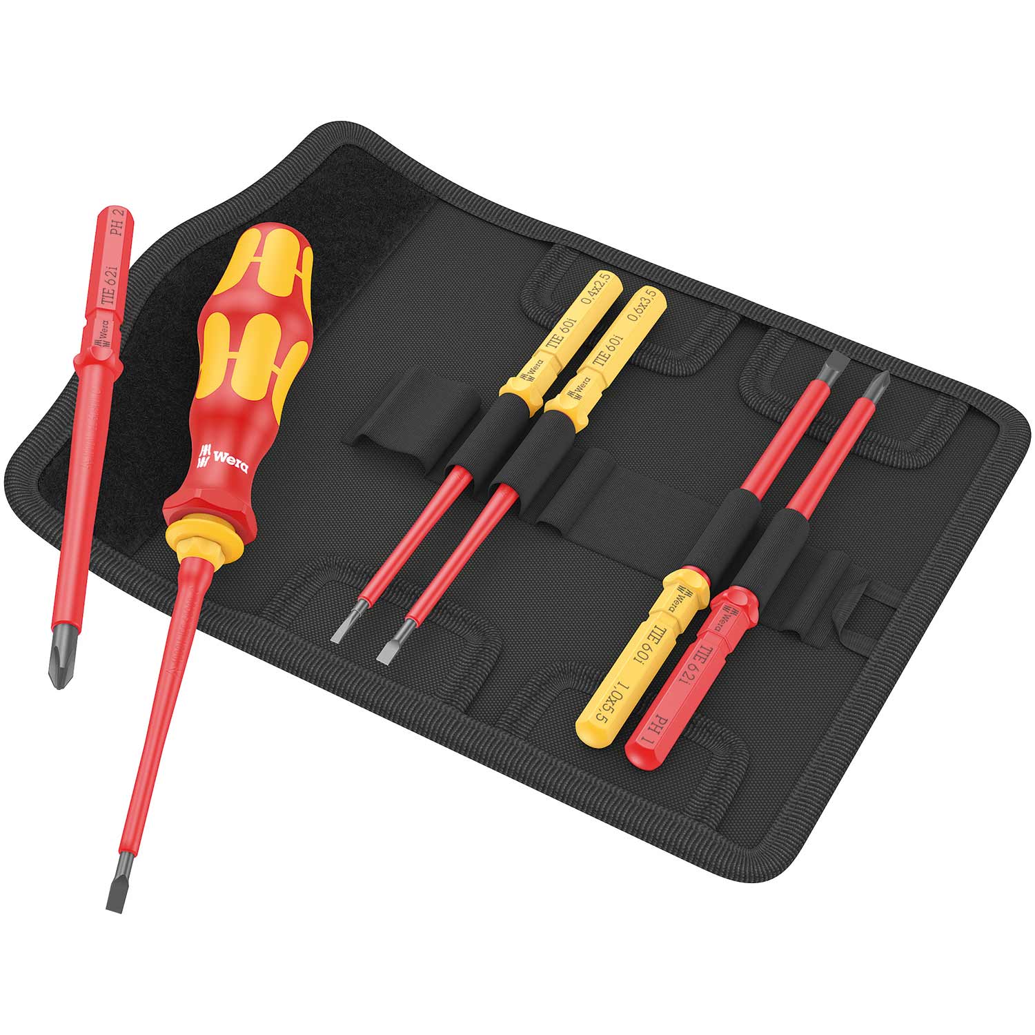 Wera Tools Kraftform Kompakt VDE 7 Universal 1 Tool finder 7 Pcs