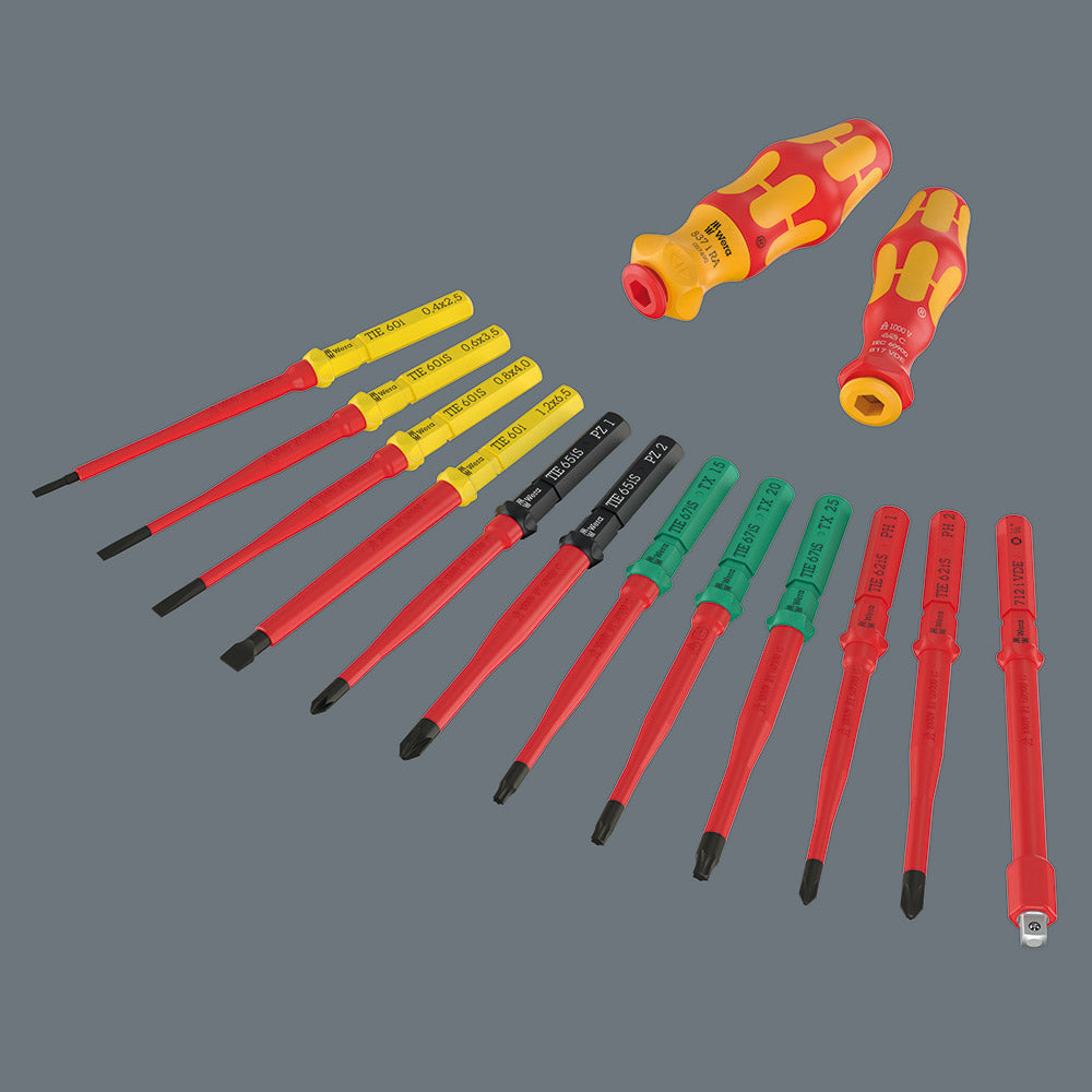 Wera Tools Kraftform Kompakt VDE Allrounder Set 1, 25 pieces