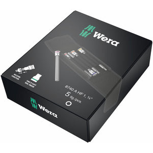 Wera Tools 8740 A 1 Zyklop Bit Socket With Holding Function 1/4
