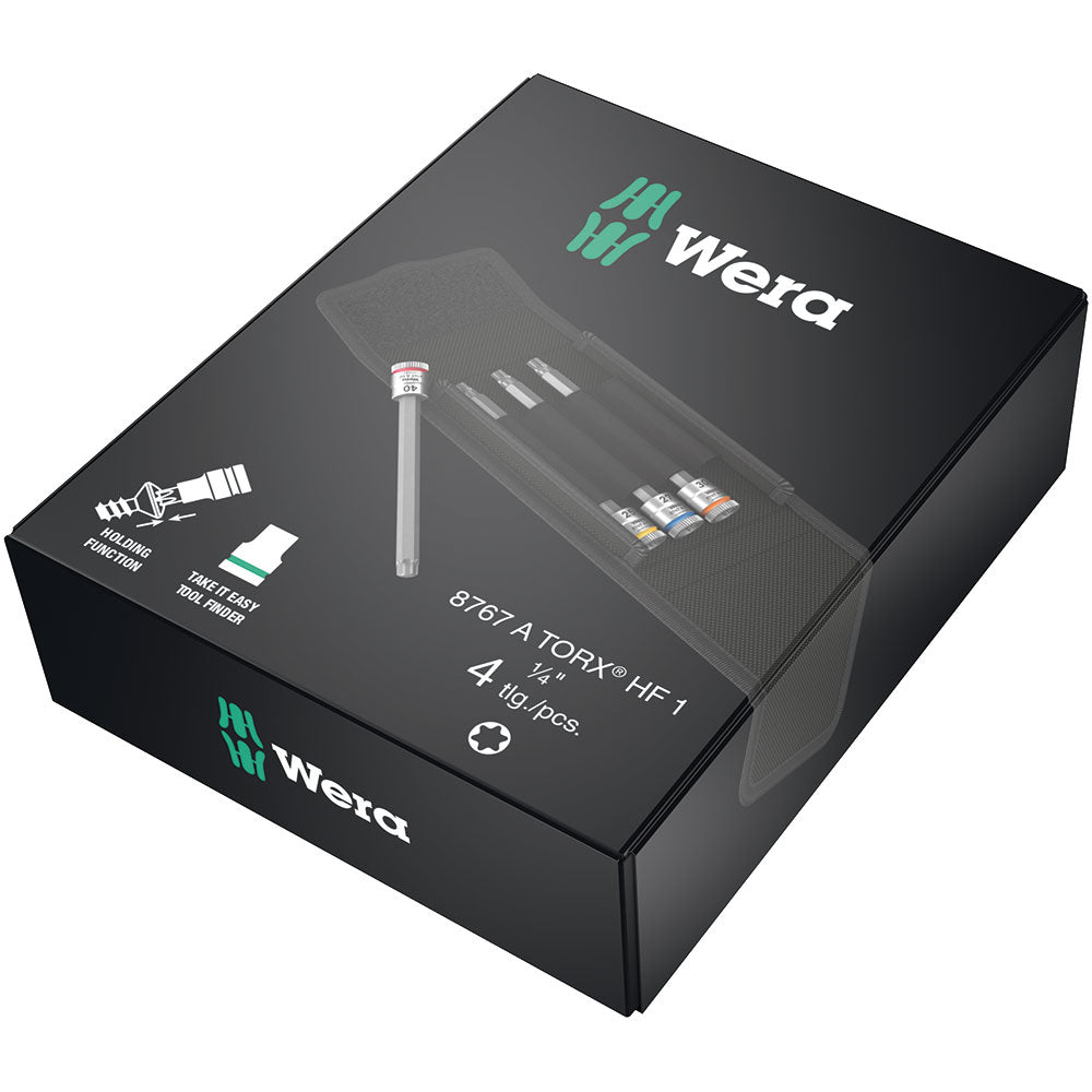 Wera Tools 8767 A TORX Zyklop Socket With Holding Function 1/4