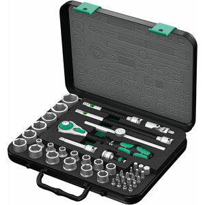 Wera Tools 8100 SB 2 Zyklop Speed Ratchet Set 3/8 Drive Metric