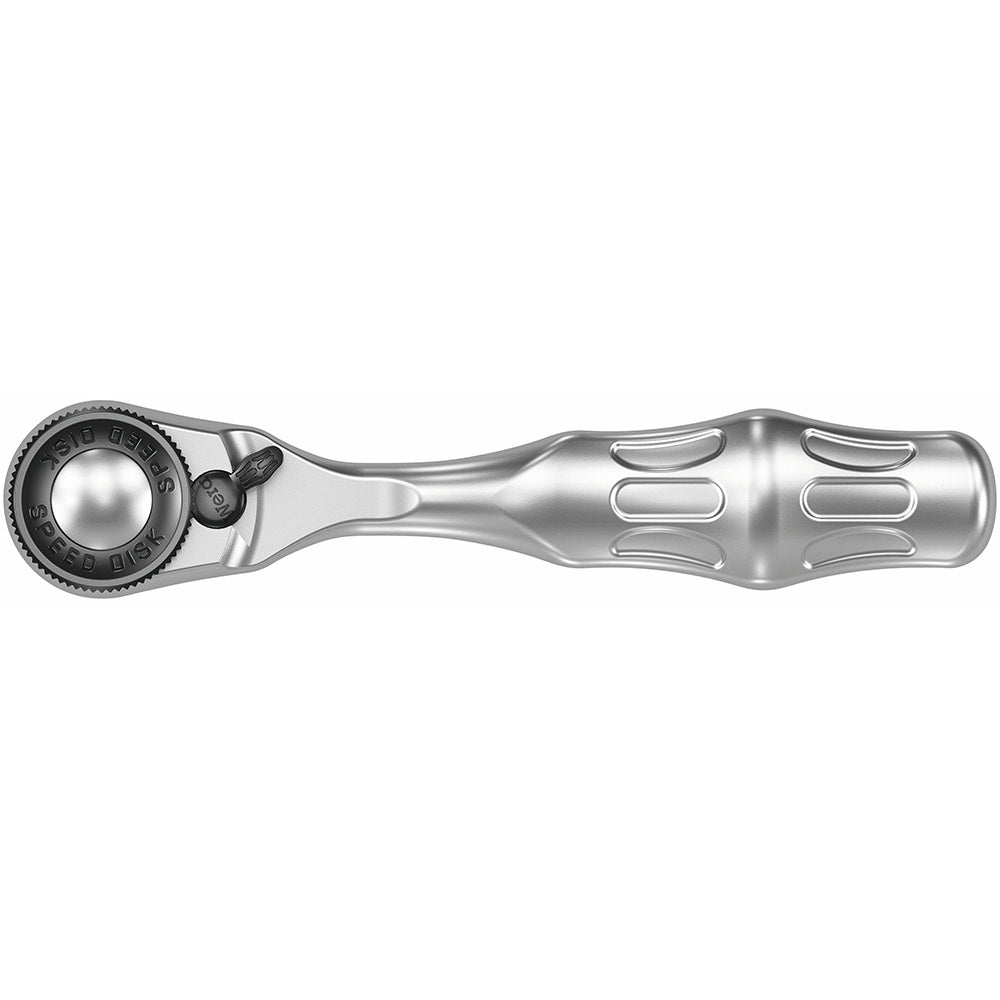 Wera Tools 8008 A Zyklop Mini 3 Ratchet With 1/4 Drive