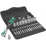 Wera Tools 8100 SA 6 Zyklop Speed Ratchet Set, 1/4 Drive