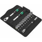 Wera Tools 8006 SC 1 Zyklop Hybrid Ratchet Set 1/2 Drive