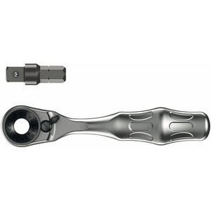 Wera Tools 8001 A Zyklop Mini 1 Bit Ratchet With 1/4 drive 2pcs
