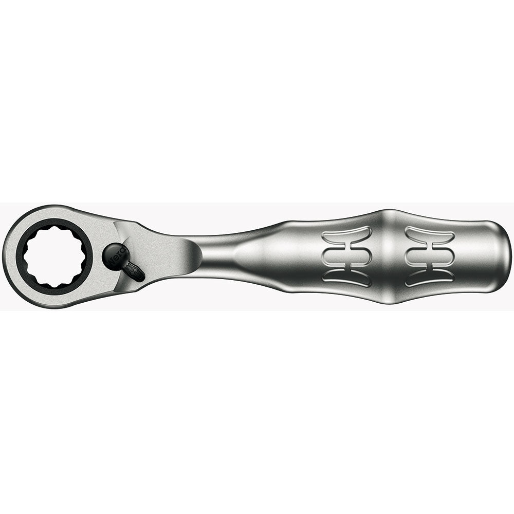 Wera Tools 8001 A Zyklop Mini 1 Bit Ratchet With 1/4 drive 2pcs