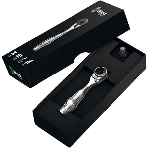 Wera Tools 8001 A Zyklop Mini 1 Bit Ratchet With 1/4 drive 2pcs
