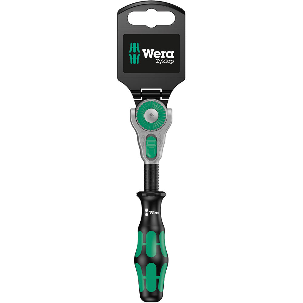 Wera Tools 8000 A Zyklop Speed Ratchet with 1/4 drive