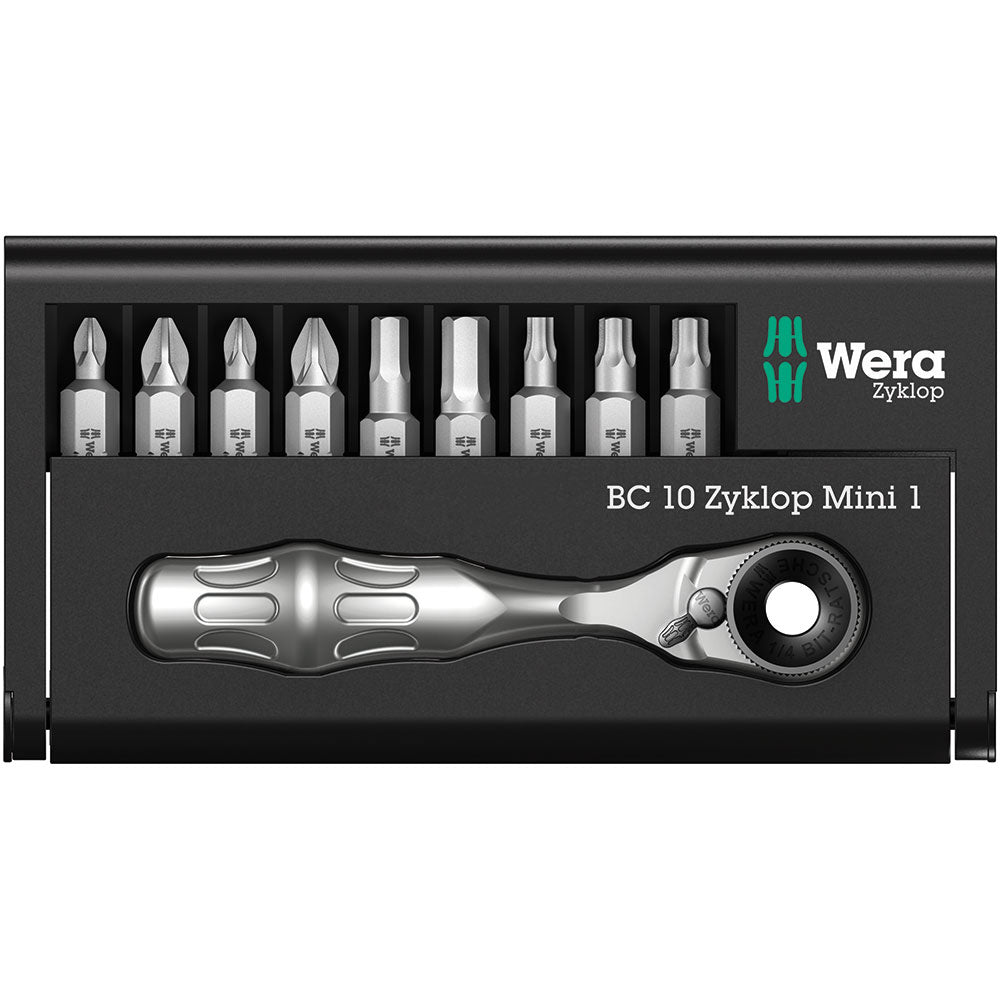 Wera Tools Bit-Check 10 Zyklop Mini 1