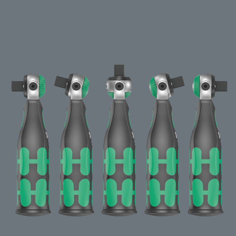 Wera Tools 8009 Zyklop Ratchet Pocket Set 2 Bit 1/4" 18pc