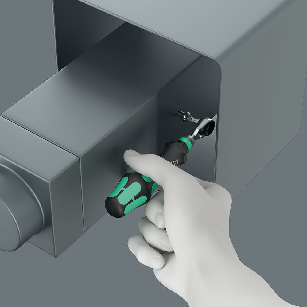 Wera Tools 8011 Zyklop Mini Ratchet 1/4"