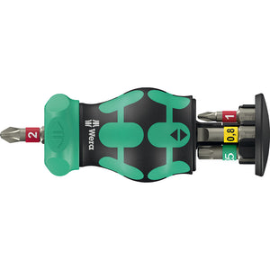Wera Tools Kraftform Kompakt Stubby Magazine Screwdriver 1