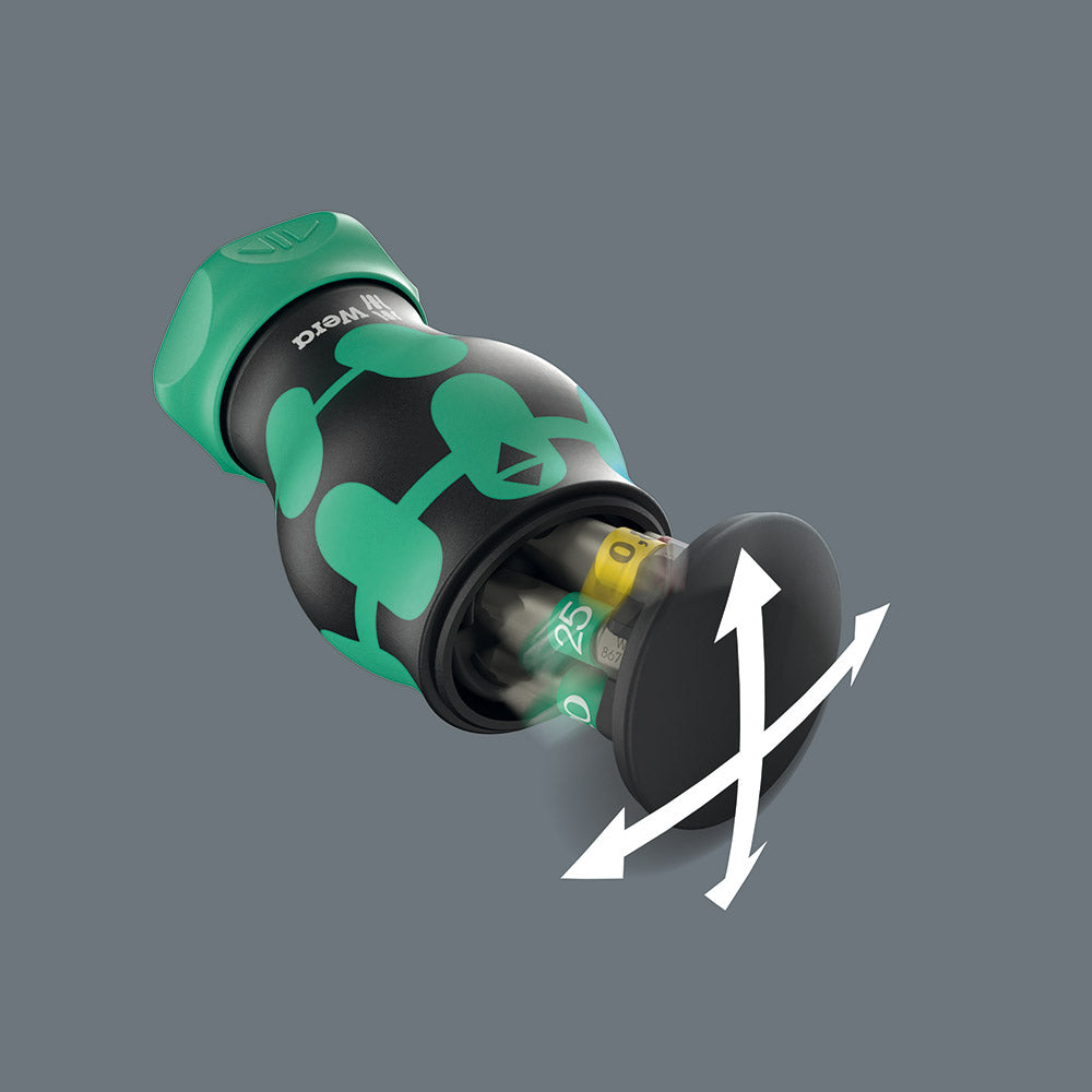 Wera Tools Kraftform Kompakt Stubby Magazine Screwdriver 1