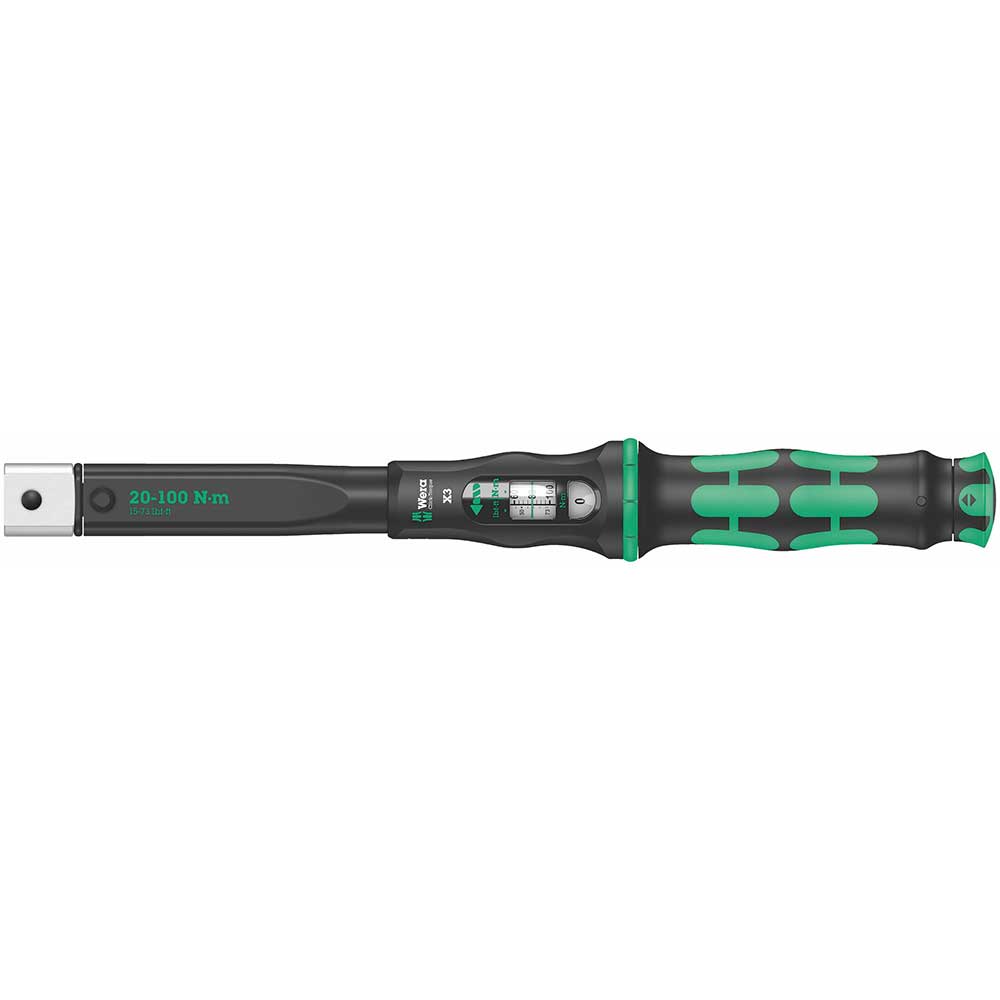 Wera Tools Click Torque X 3 Torque Wrench For Insert Tools