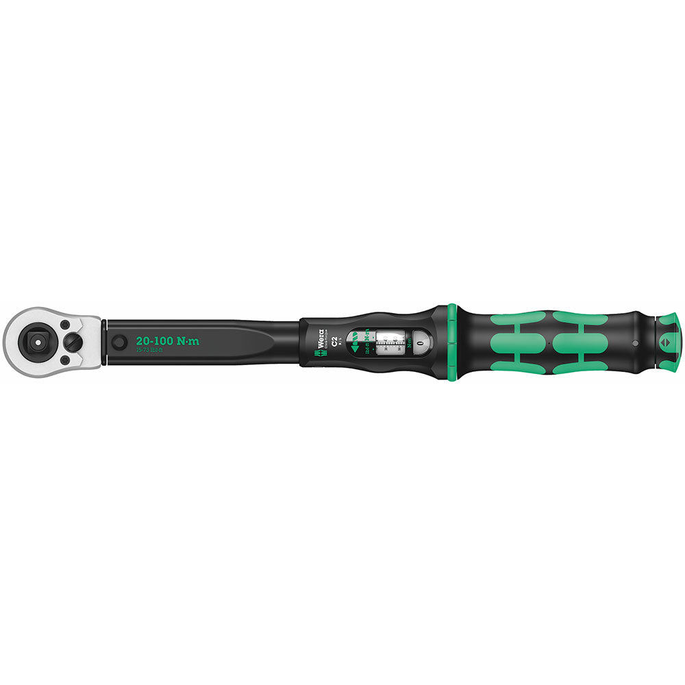 Wera Tools Click Torque C 2 Reversible Ratcher 20-100nm