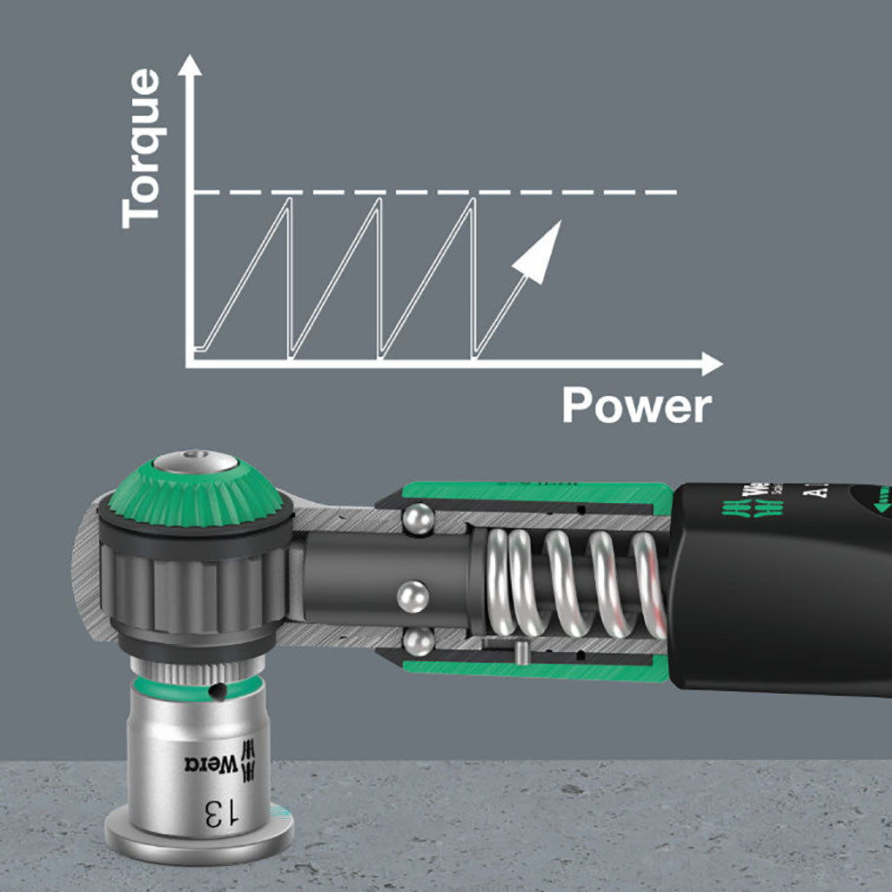 Wera Tools Safe-Torque A 1 Wrench 2-12 Nm 1/4 Squ Drive