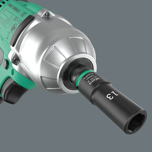 Wera Tools Impaktor Deep Socket Set, 10 Pieces