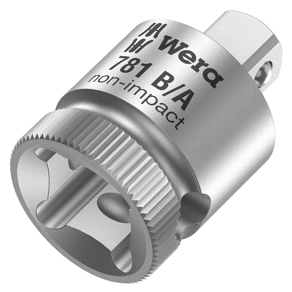 Wera Tools 781 A/B 3/8" To 1/4" Square Adaptor
