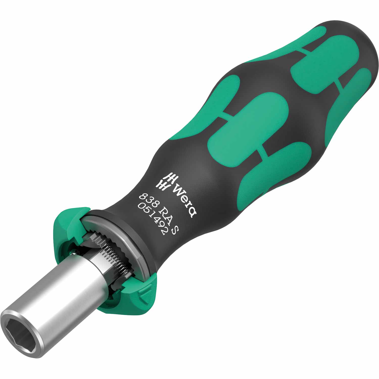Wera Tools 838 RA S Ratcheting Screwdriver Handle 1/4"