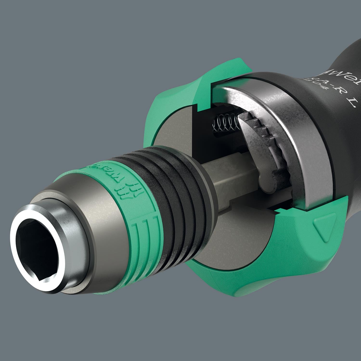 Wera Tools Bitholding screwdriver 1/4" With Ratchet Function
