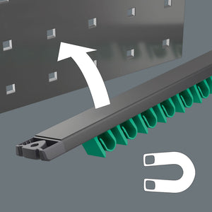 Wera Tools 9610 Joker Mag Rail 11pc Empty